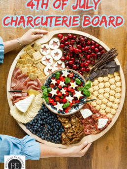Patriotic Charcuterie Board