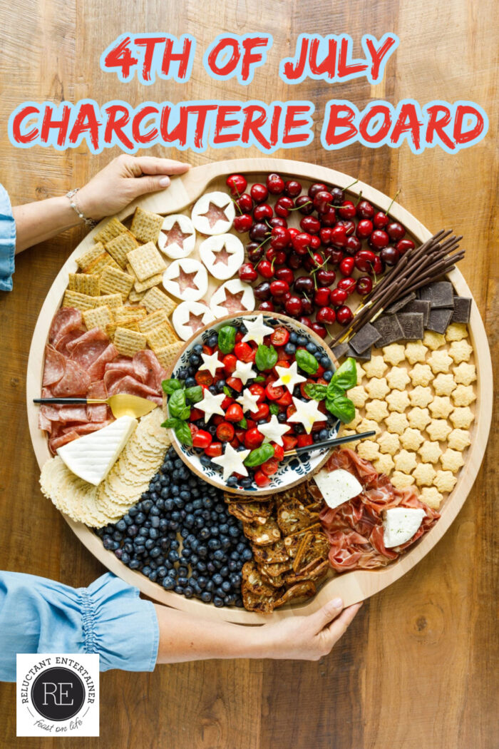 Patriotic Charcuterie Board