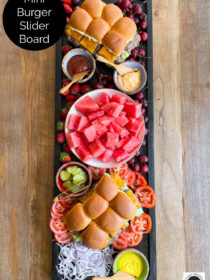 Mini Burger Slider Board