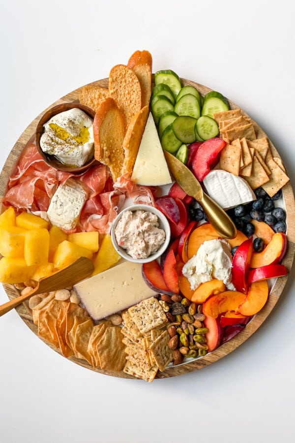 Quick Summer Cheese Charcuterie