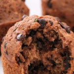 Chocolate Zucchini Muffins