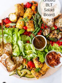 Grilled BLT Salad Board
