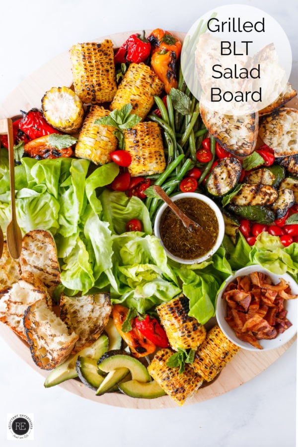 Grilled BLT Salad Board
