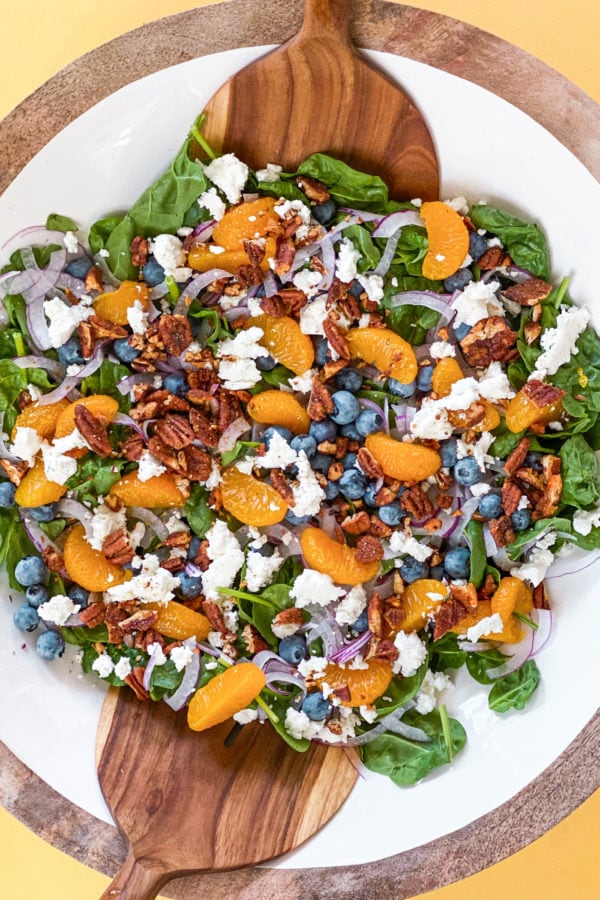 mandarin orange blueberry salad