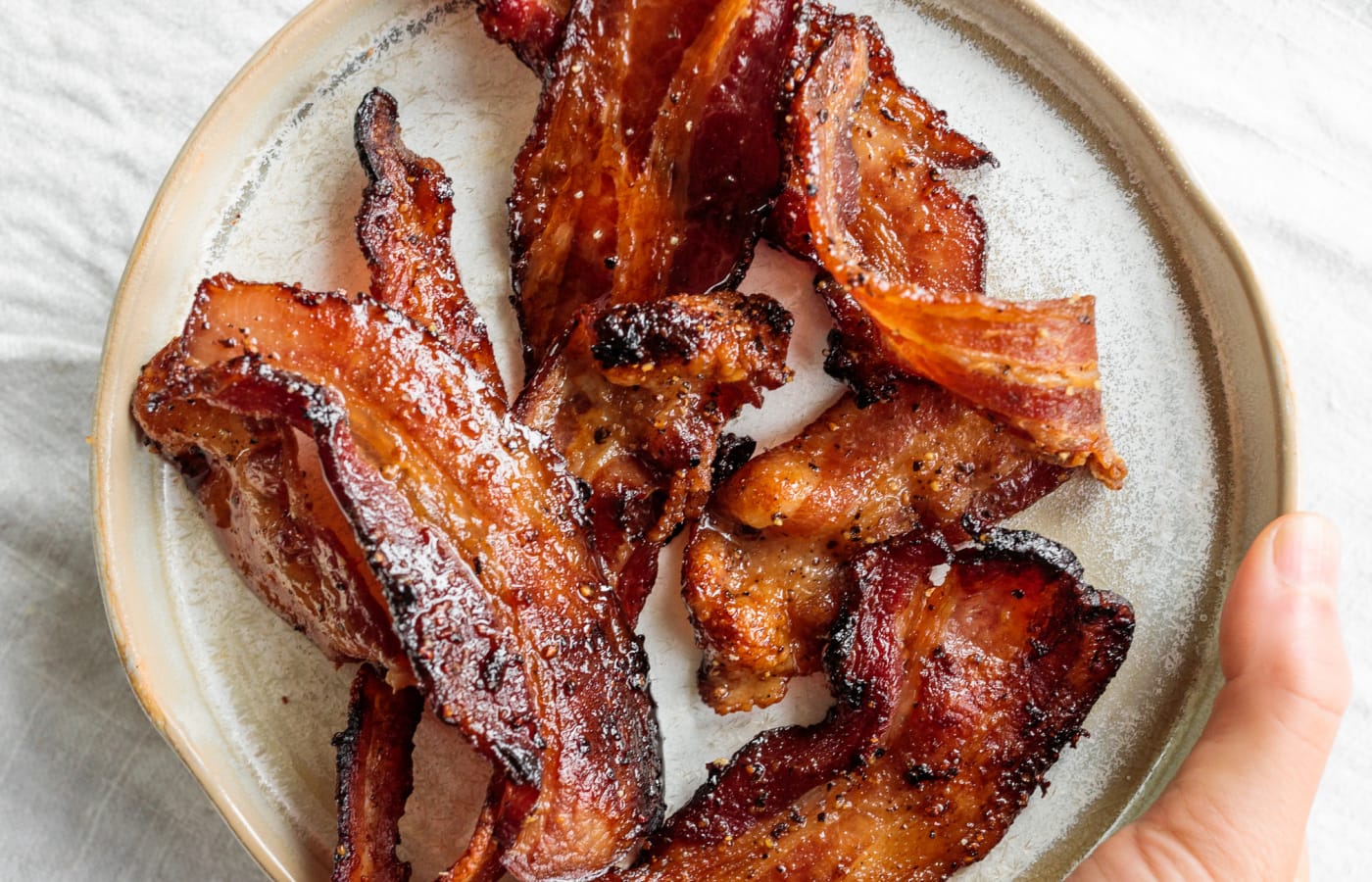 How to Bake Bacon in the Oven - Garnish & Glaze