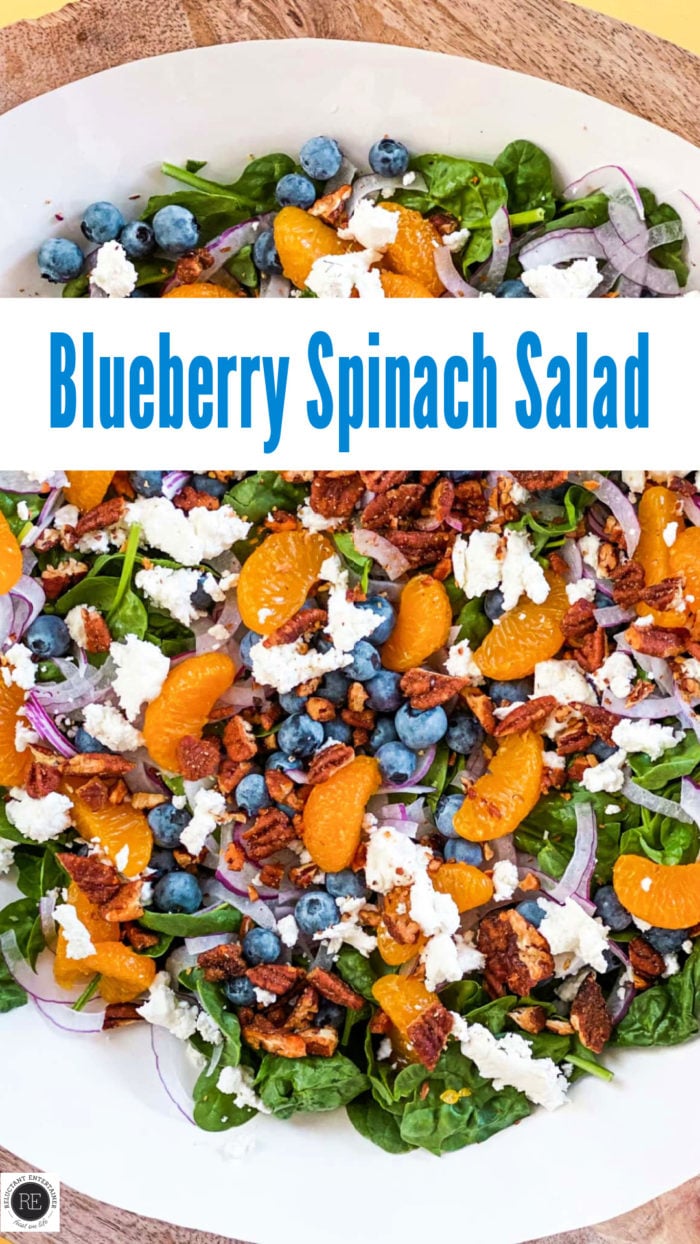 Blueberry Spinach Salad