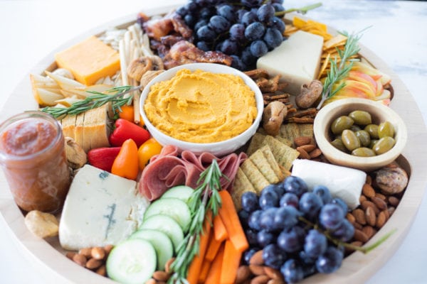 The Perfect Fall Cheese Board - Reluctant Entertainer