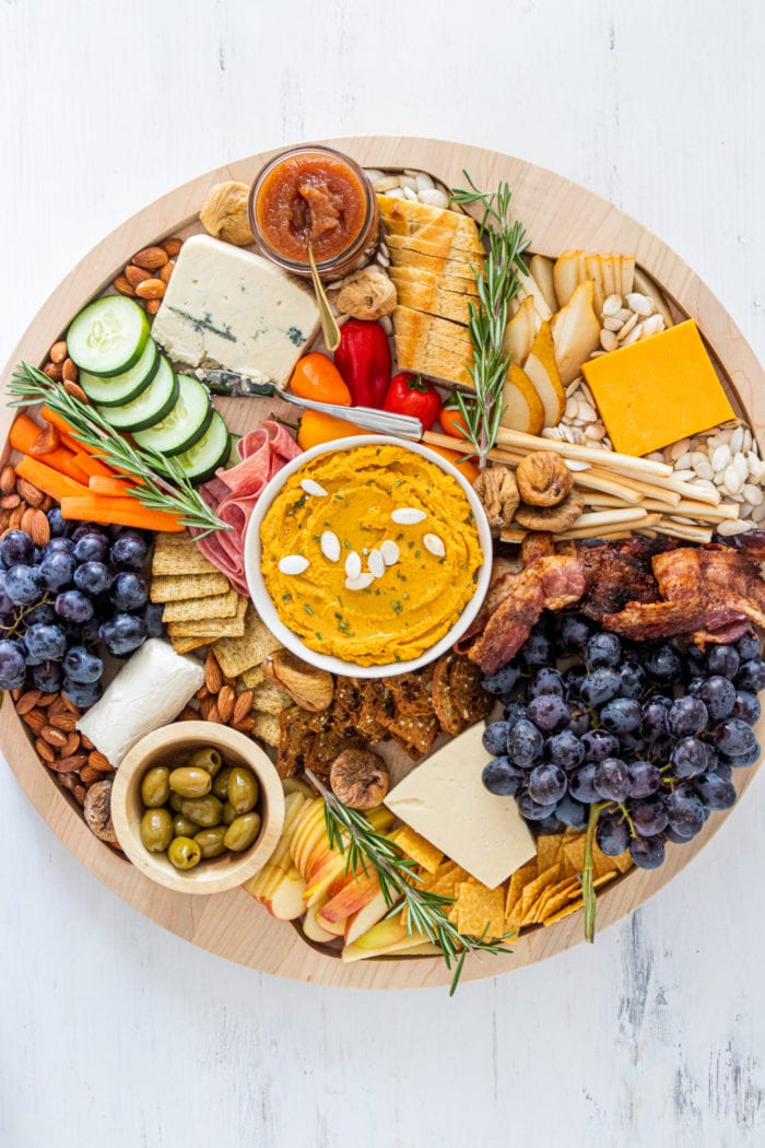 The Perfect Fall Cheese Board - Reluctant Entertainer