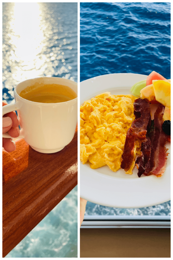 cruise room service breakfast