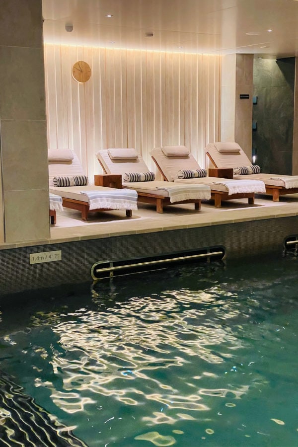 spa area on Viking cruise