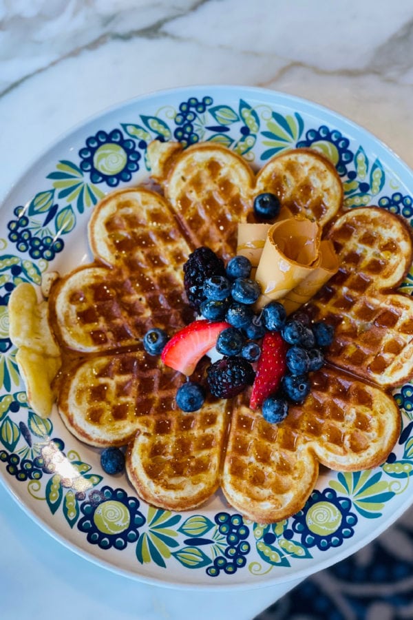 waffles on Viking cruise