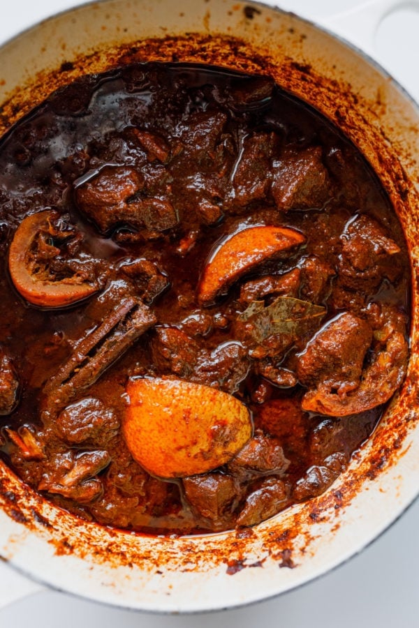one pot meal: Chile Braised Pork Recipe