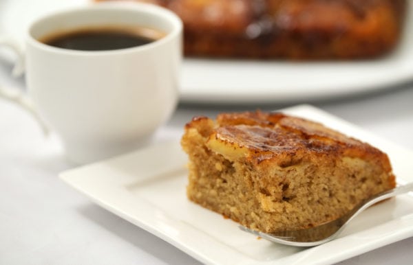 serving of Brown Butter-Banana Coffee Cake