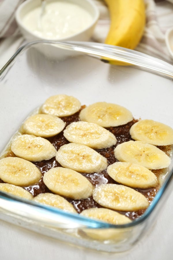 making Brown Butter-Banana Coffee Cake