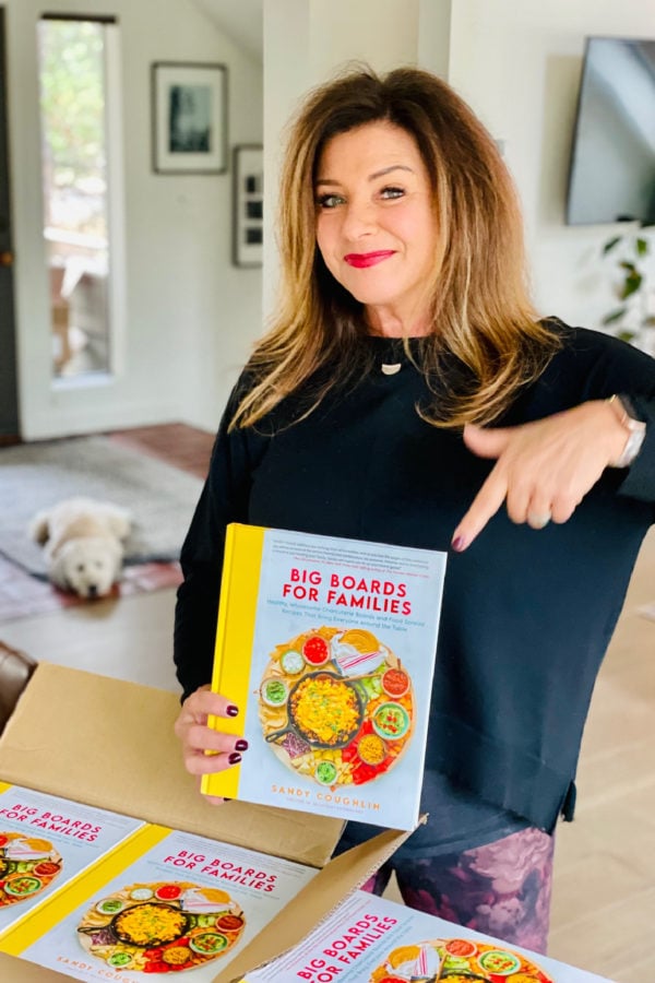 unboxing Big Boards for Families cookbook