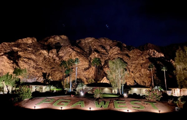 nighttime pga west