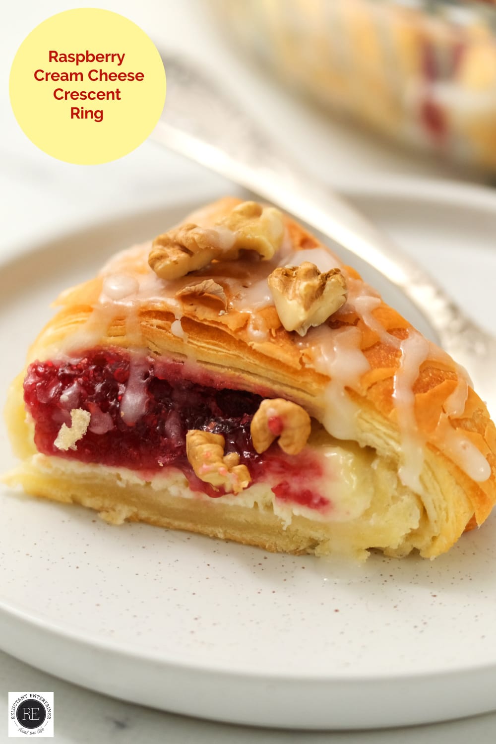 Creamy Raspberry Ring