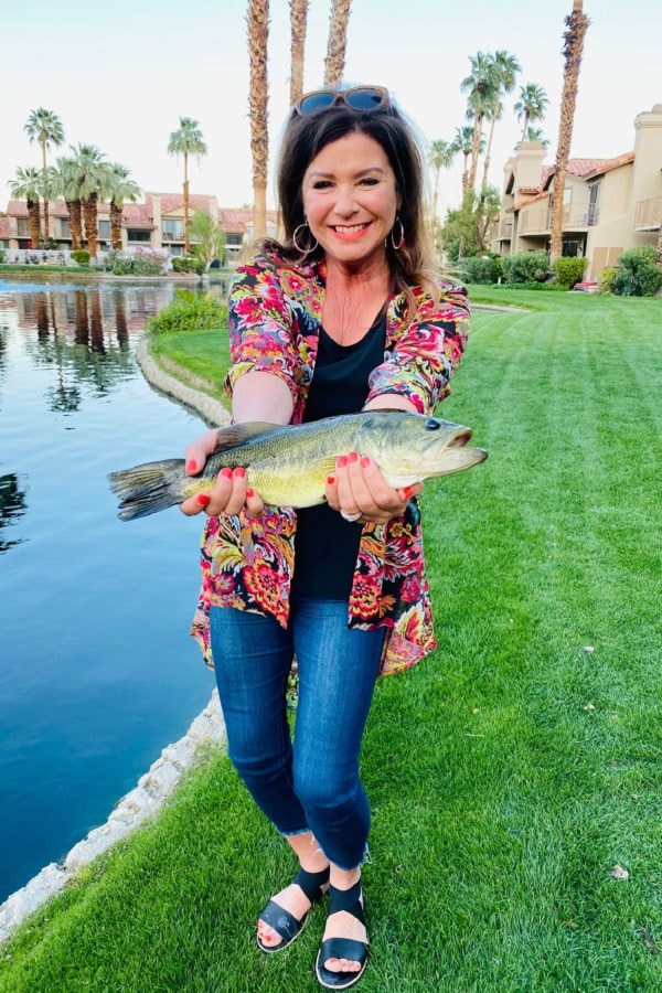 bass fish at PGA West