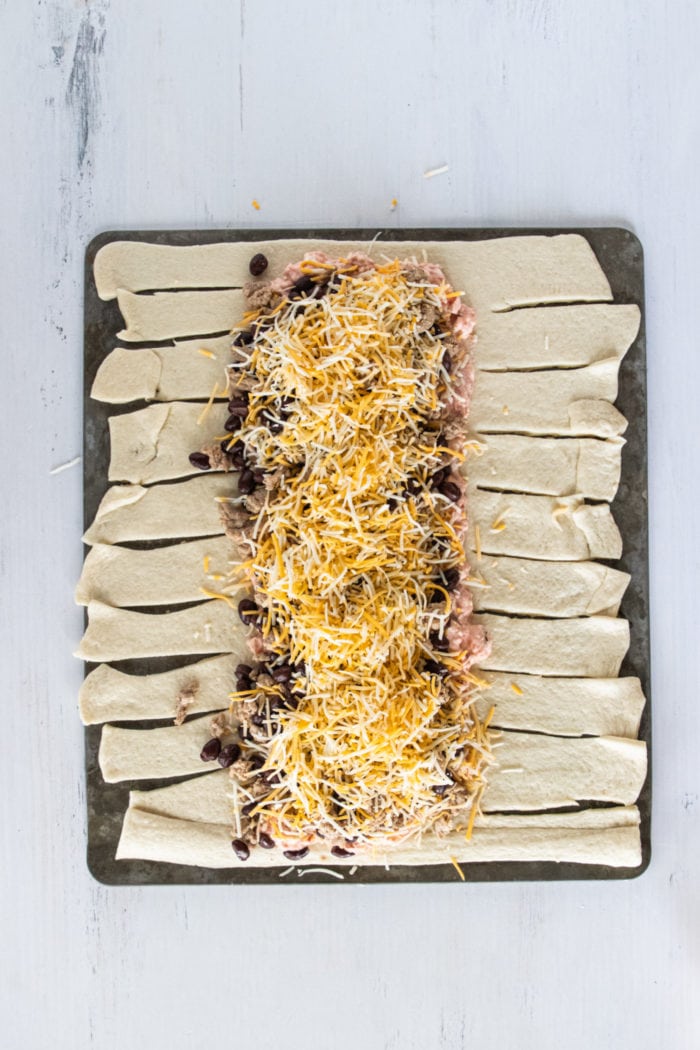 Pizza Taco Braid Board - Reluctant Entertainer