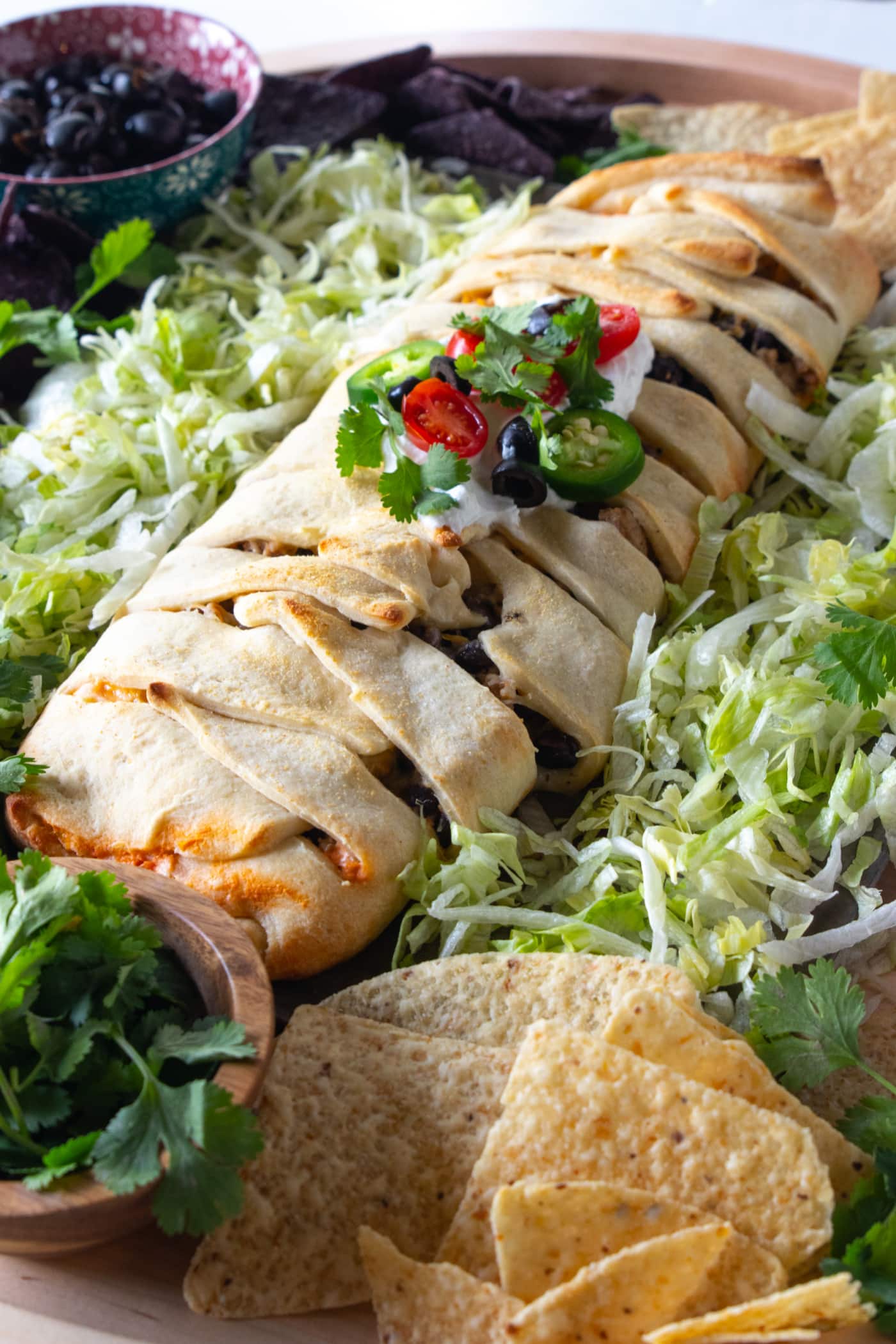 Pizza Taco Braid Board - Reluctant Entertainer