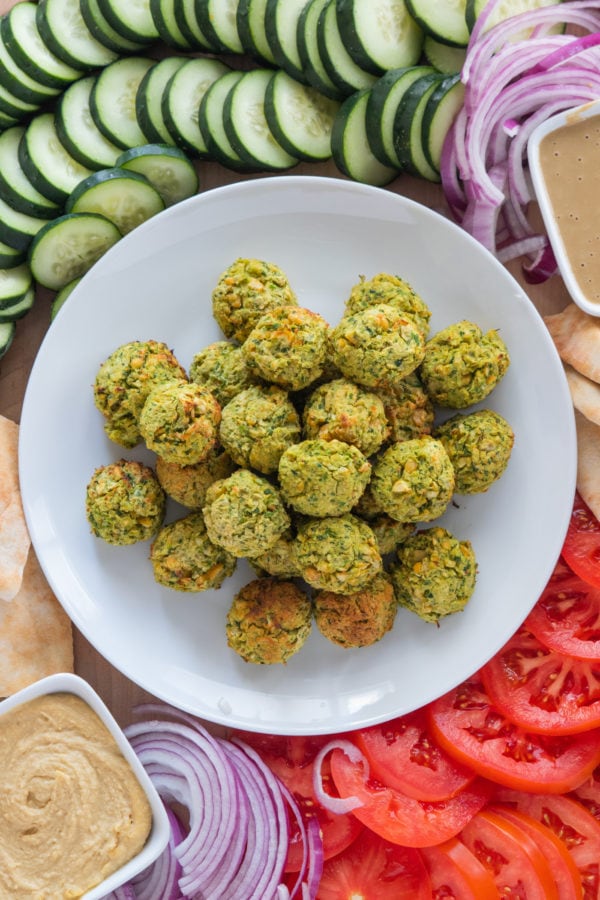 How to make Air Fryer Falafel Board