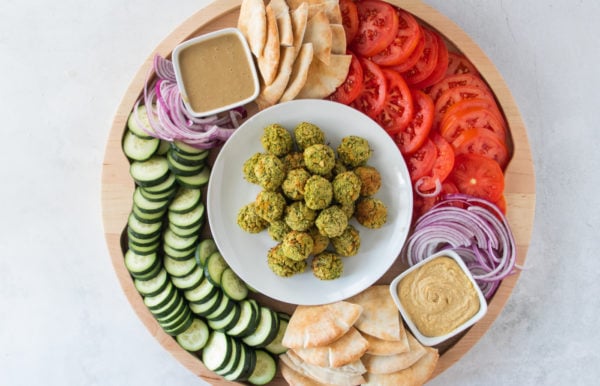 How to make Air Fryer Falafel boards