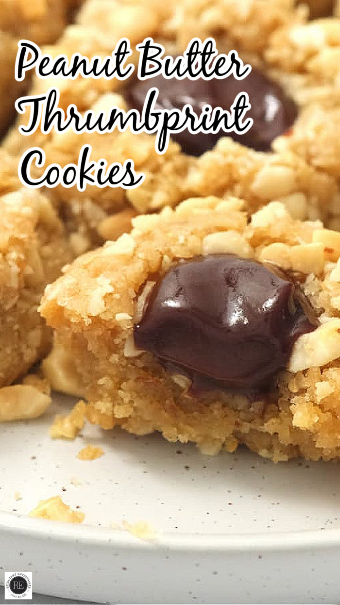 Peanut Butter Thumbprint Cookies