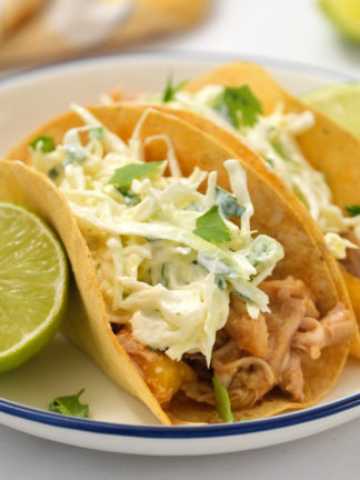 tacos with slaw