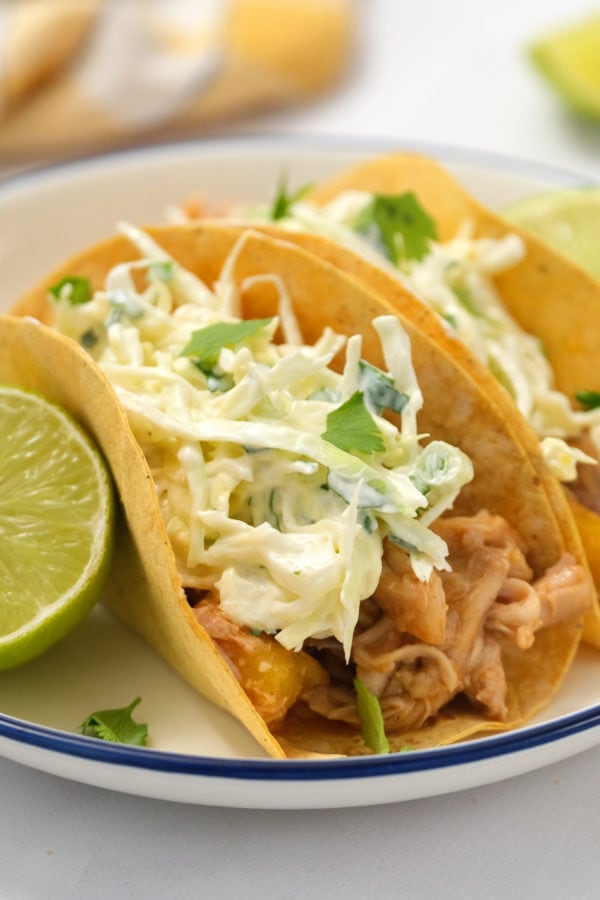 tacos with slaw