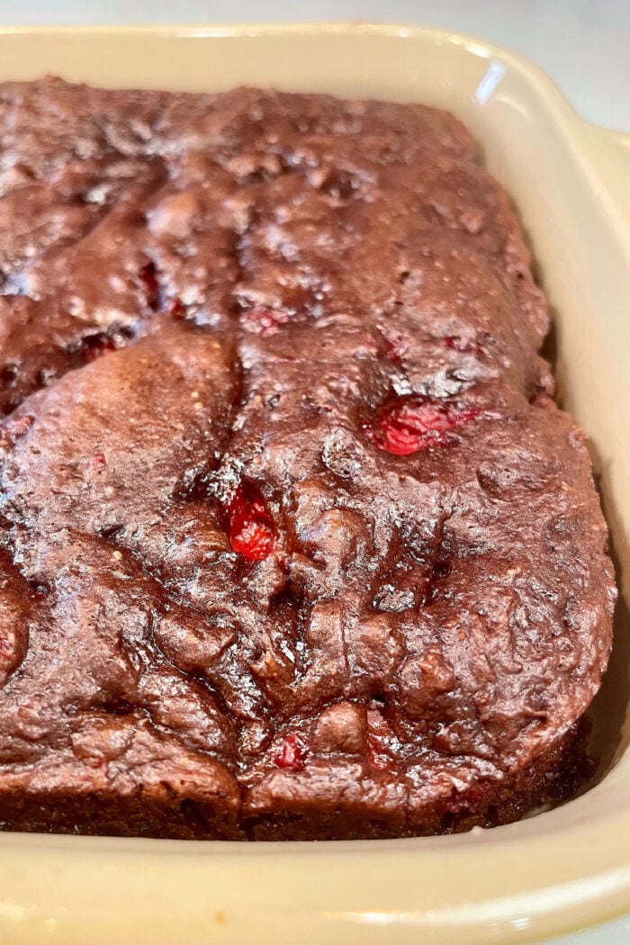 a Chocolate Cherry Cake