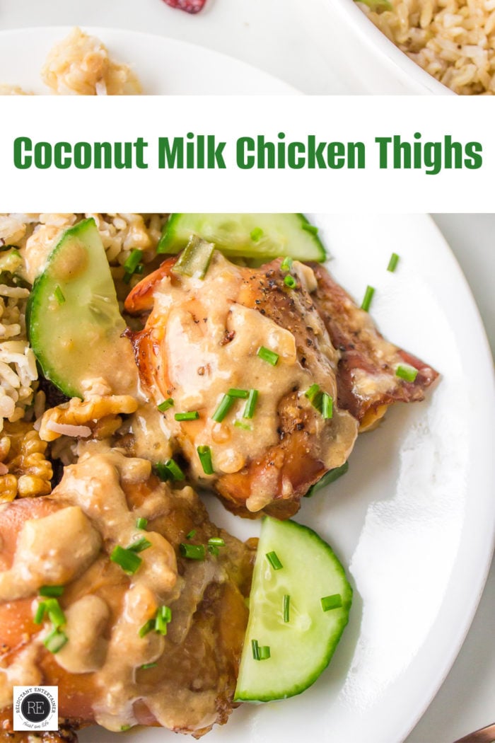 Coconut Milk Chicken Thighs