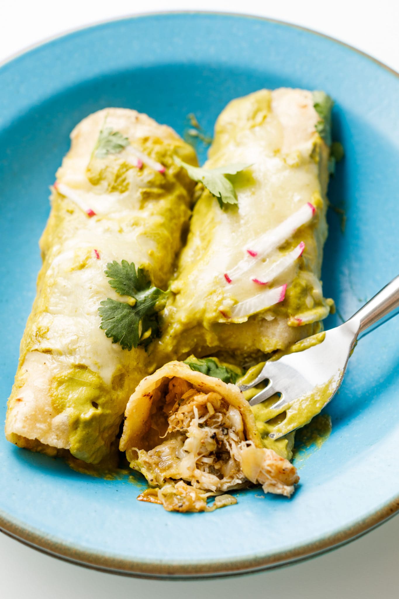 Crab Enchiladas Reluctant Entertainer