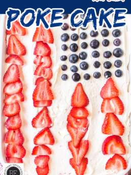 4th of July Poke Cakes