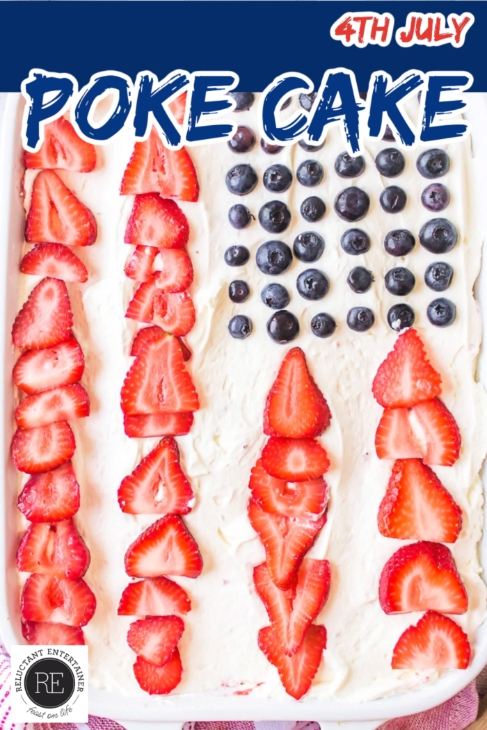 4th of July Poke Cakes