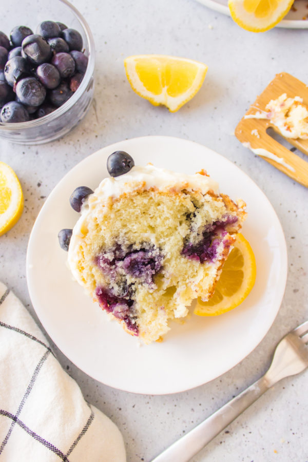 slice of bundt cake