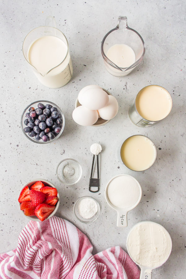 ingredients for 4th july cake