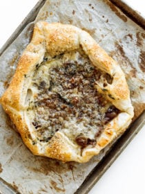 Fig and Gruyere Puff Pastry Tart