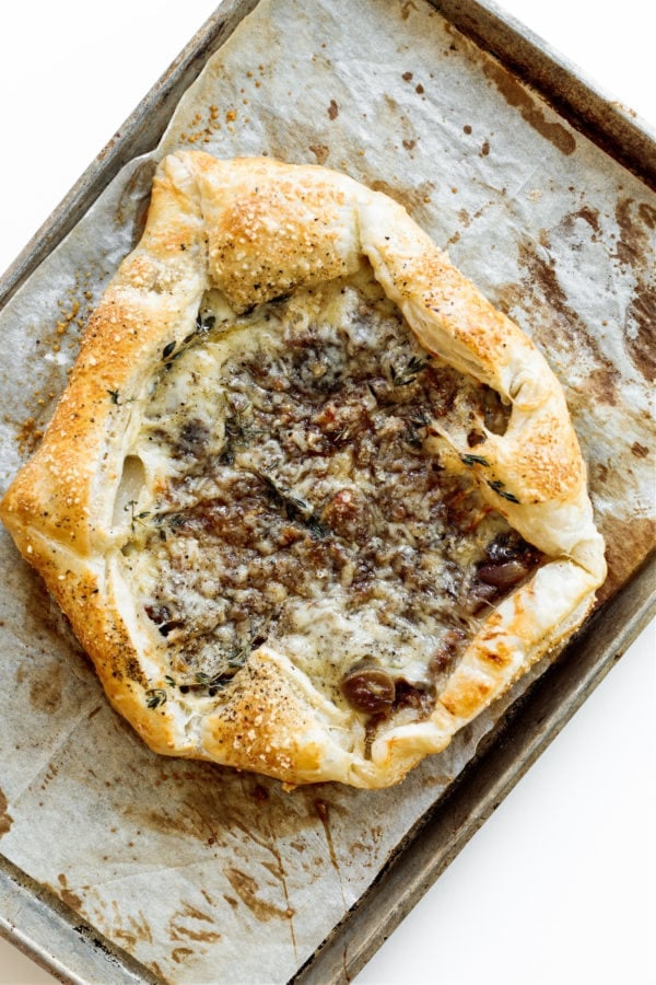 Fig and Gruyere Puff Pastry Tart