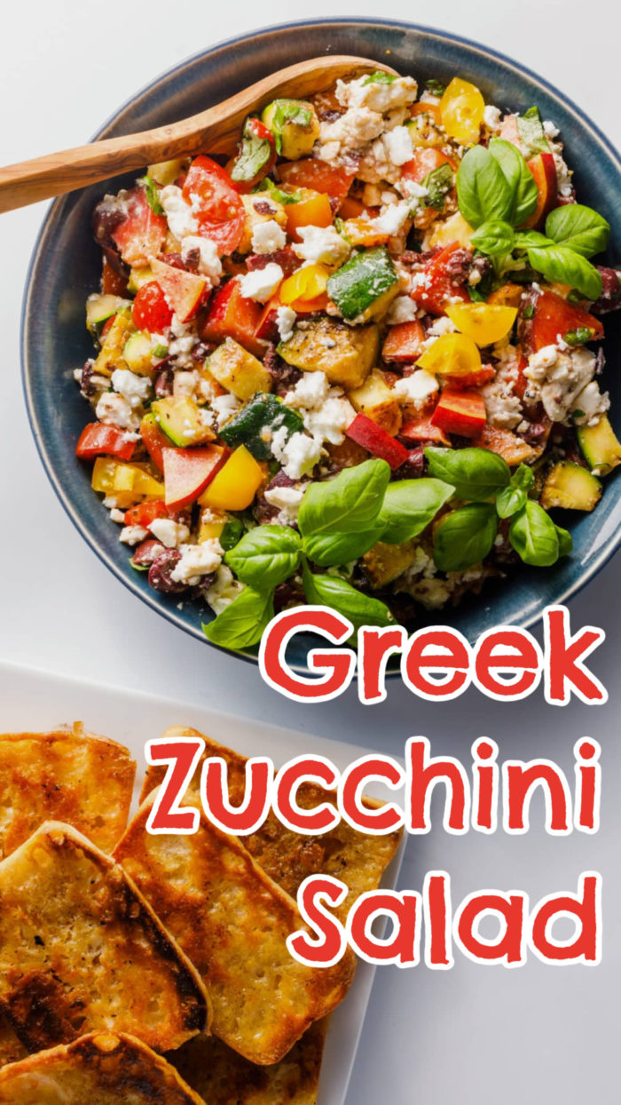 Greek Zucchini Salad