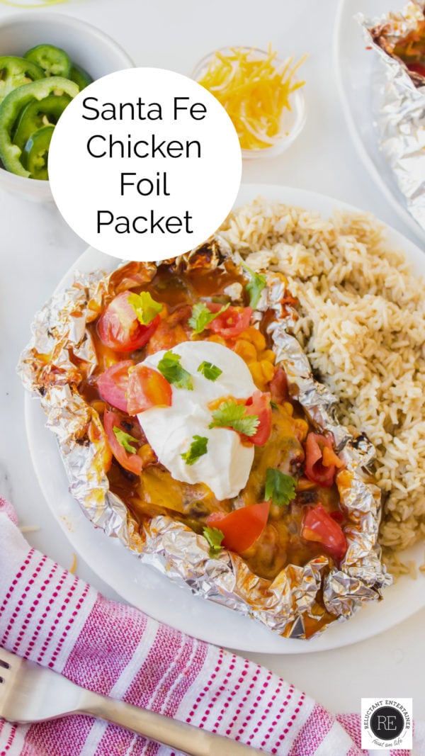 Santa Fe Chicken Foil Packet