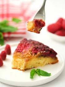 Warm Raspberry Cake