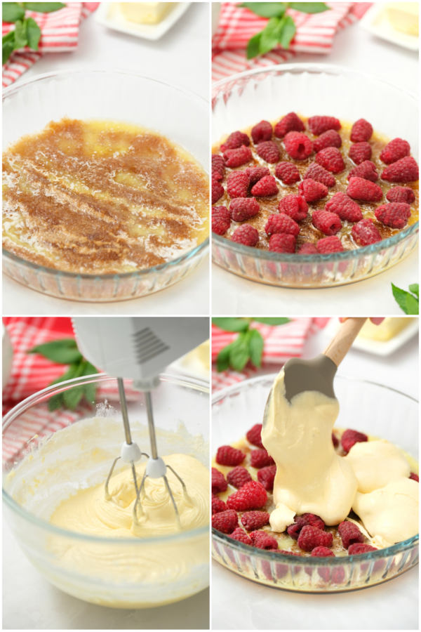 how to make a raspberry butter cake