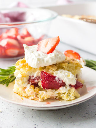 Cake Pan Rosemary Shortcake