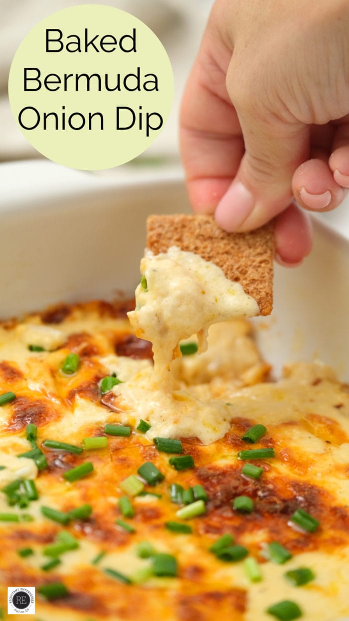 Baked Bermuda Onion Dip