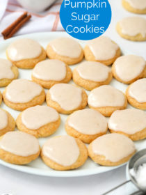 pumpkin cookies with frosting