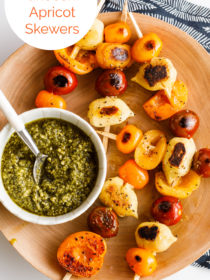 Tomato Apricot Skewers