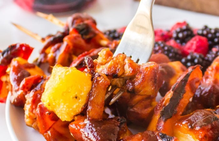 pineapple chicken bacon bite