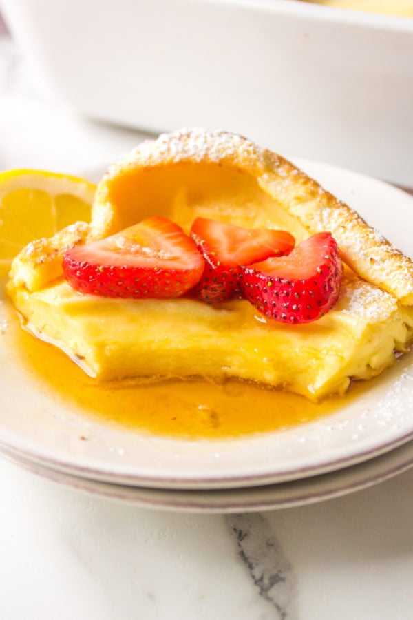 Greek Yogurt Dutch Baby Breakfast