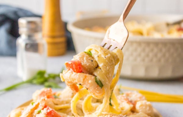 bite of Seafood Fettuccine Alfredo