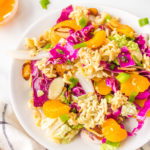 mandarine oranges on salad